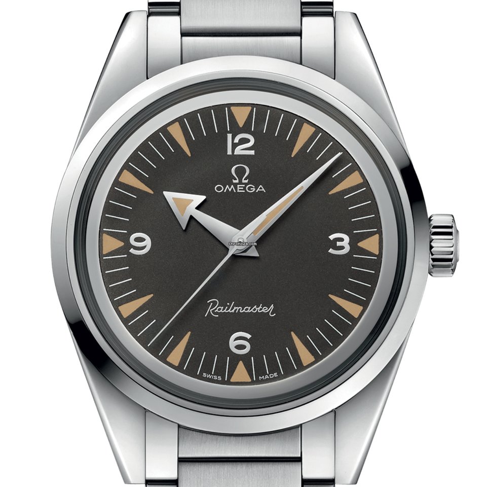 Omega Seamaster Railmaster Mens watch Unisex Automatic Steel 220.10.38.20.01.002
