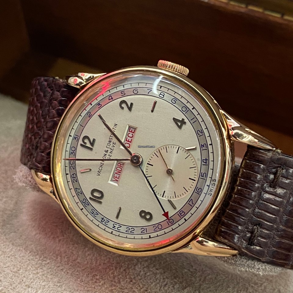 Vacheron Constantin Mens watch Unisex Manual winding Rose gold 4240