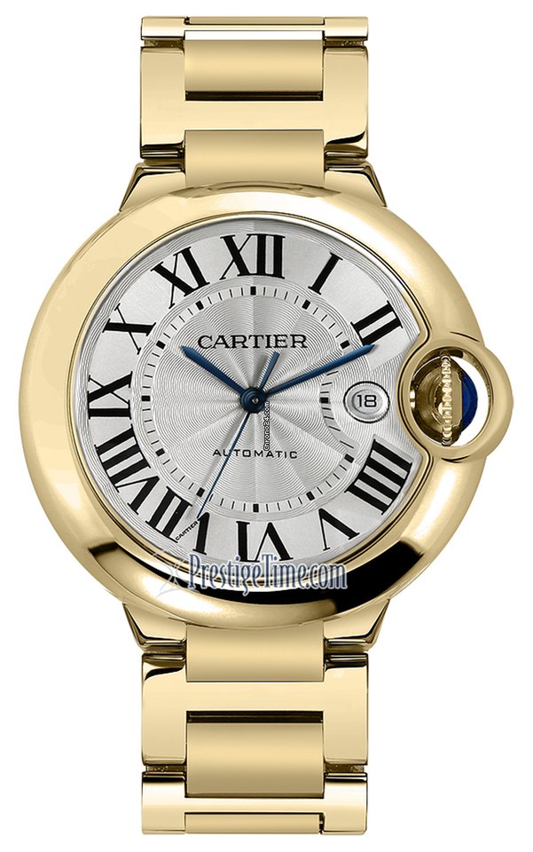 Cartier Ballon Bleu 42mm Mens watch Unisex Automatic Yellow gold wgbb0023