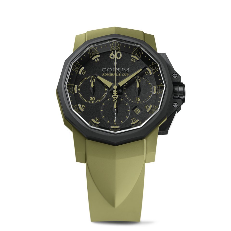 Corum Admirals Cup Challenger Mens watch Unisex Automatic Titanium 753.817.02 F377 AN27