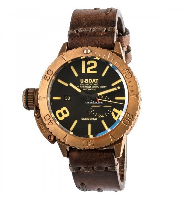U-Boat Mens watch Unisex Automatic Bronze 8486