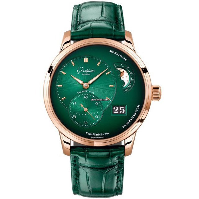 Glashtte Original PanoMaticLunar Mens watch Unisex Automatic Rose gold 1-90-02-23-35-30 or 90-02-23-35-30