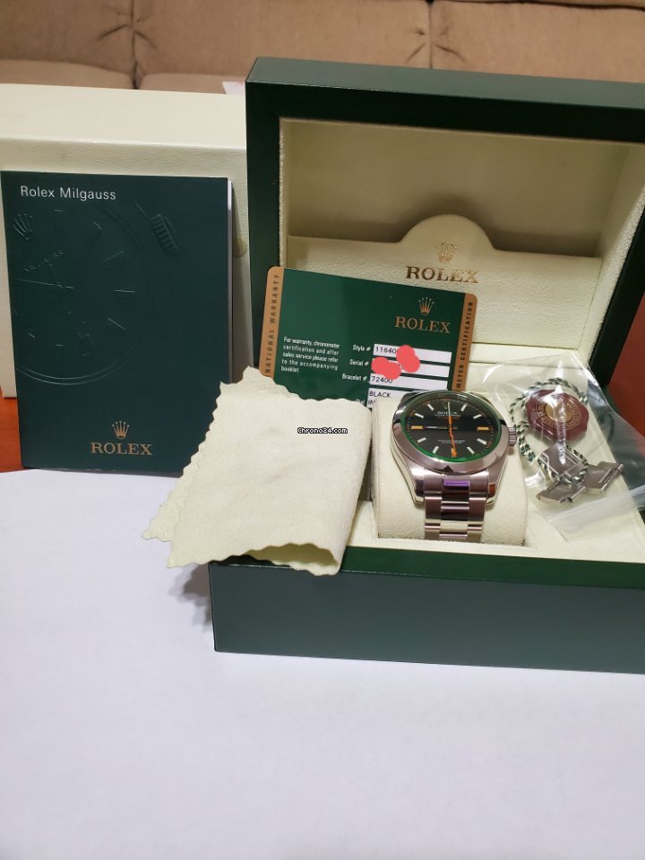 Rolex Milgauss 116400V