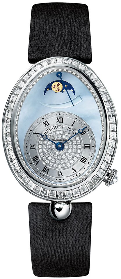 Breguet Reine de Naples Womens watch Automatic White gold 8909bb vd 864 d00d3L