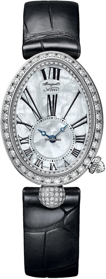 Breguet Reine de Naples Womens watch Automatic White gold 8928bb 51 944 dd0d3L