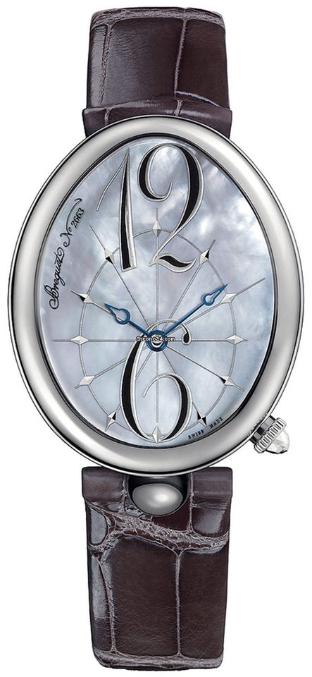 Breguet Reine de Naples Womens watch Automatic Steel 8967st 58 9863L