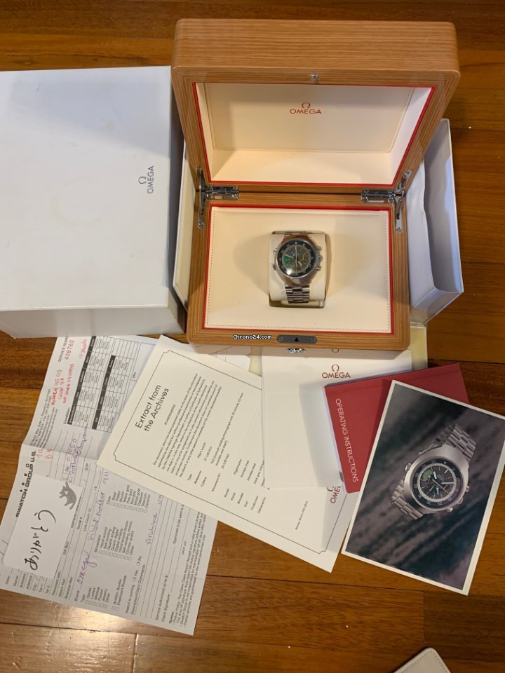 Omega Flightmaster Mens watch Unisex Manual winding Steel 145013