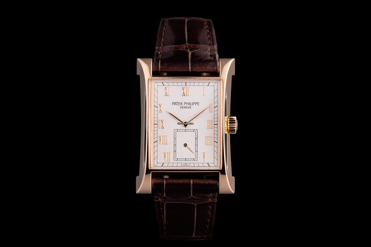 Patek Philippe Pagoda Mens watch Unisex Manual winding Rose gold 5500R