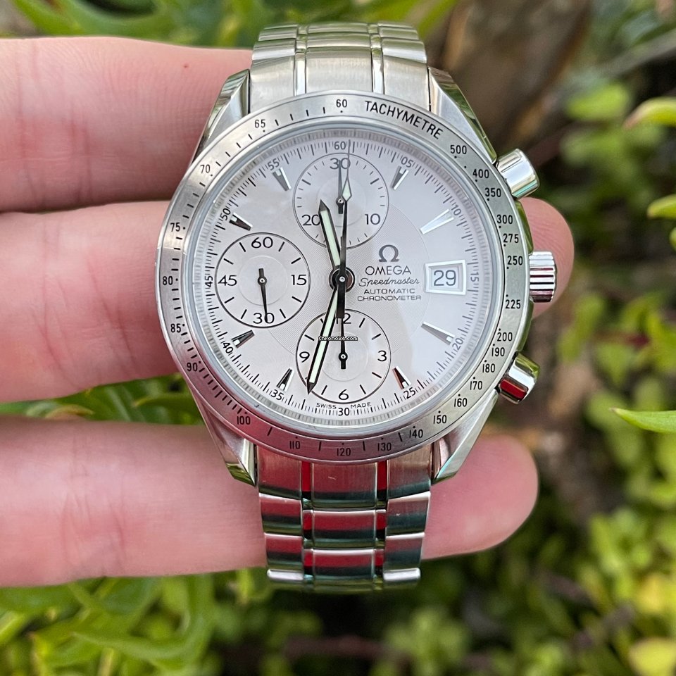 Omega Speedmaster Date Mens watch Unisex Automatic Steel 32113000