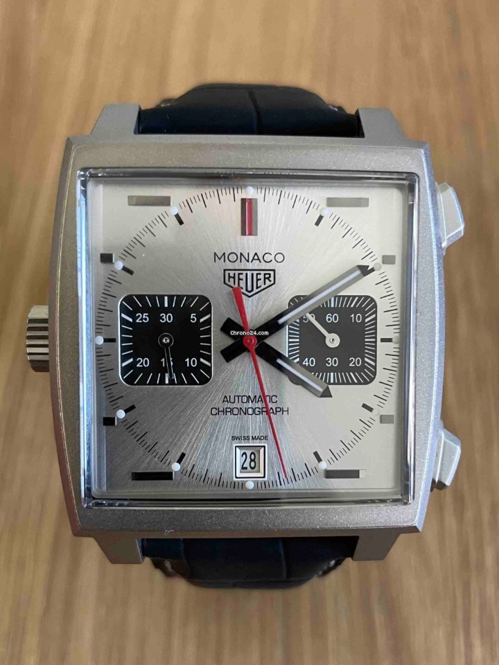 TAG Heuer Monaco Mens watch Unisex Automatic Titanium CAW218B.FC6496