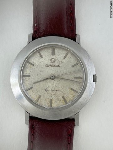 Omega Geneve Mens watch Unisex Manual winding Steel Disco Volante
