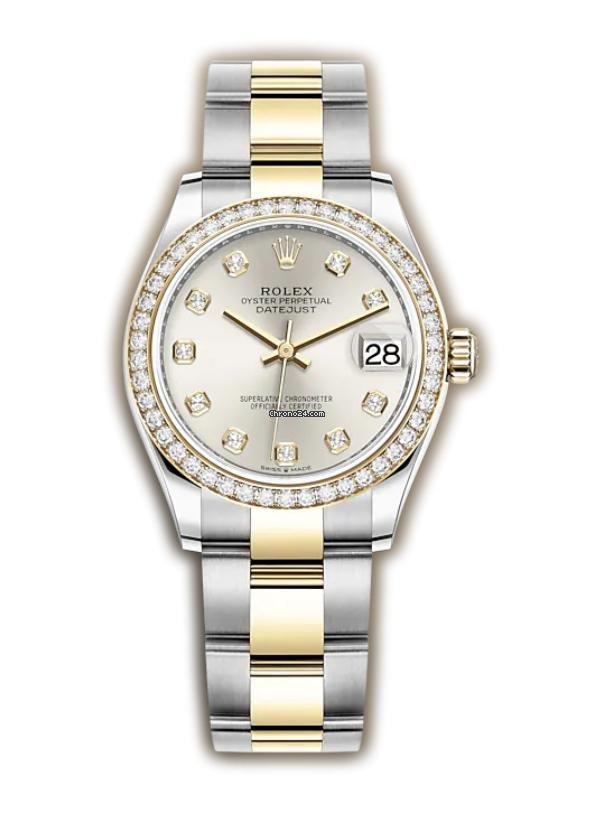 Rolex Datejust 31 Gold Steel Automatic 278383 RBR