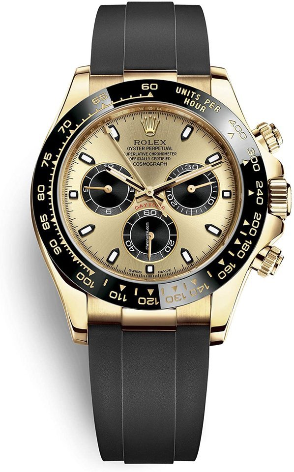 Rolex Daytona Mens watch Unisex Yellow gold Automatic 116518LN-0048