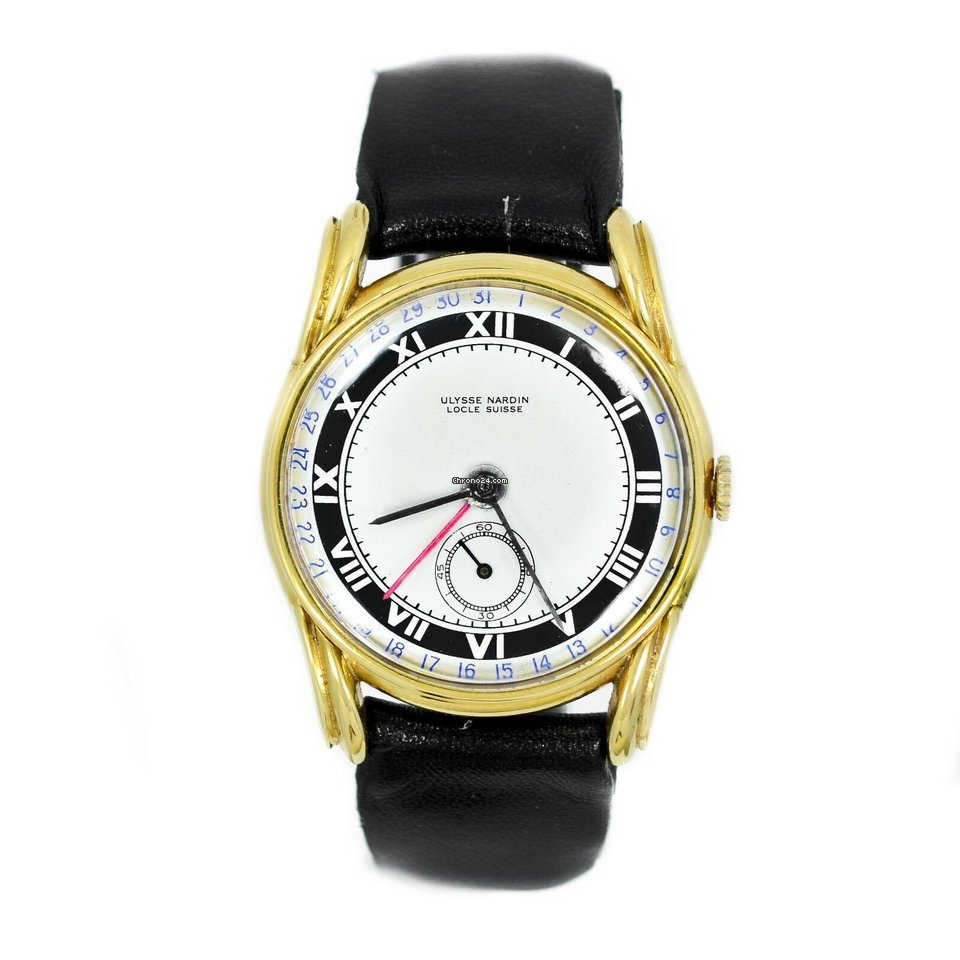 Ulysse Nardin Mens watch Unisex Automatic Yellow gold M9336