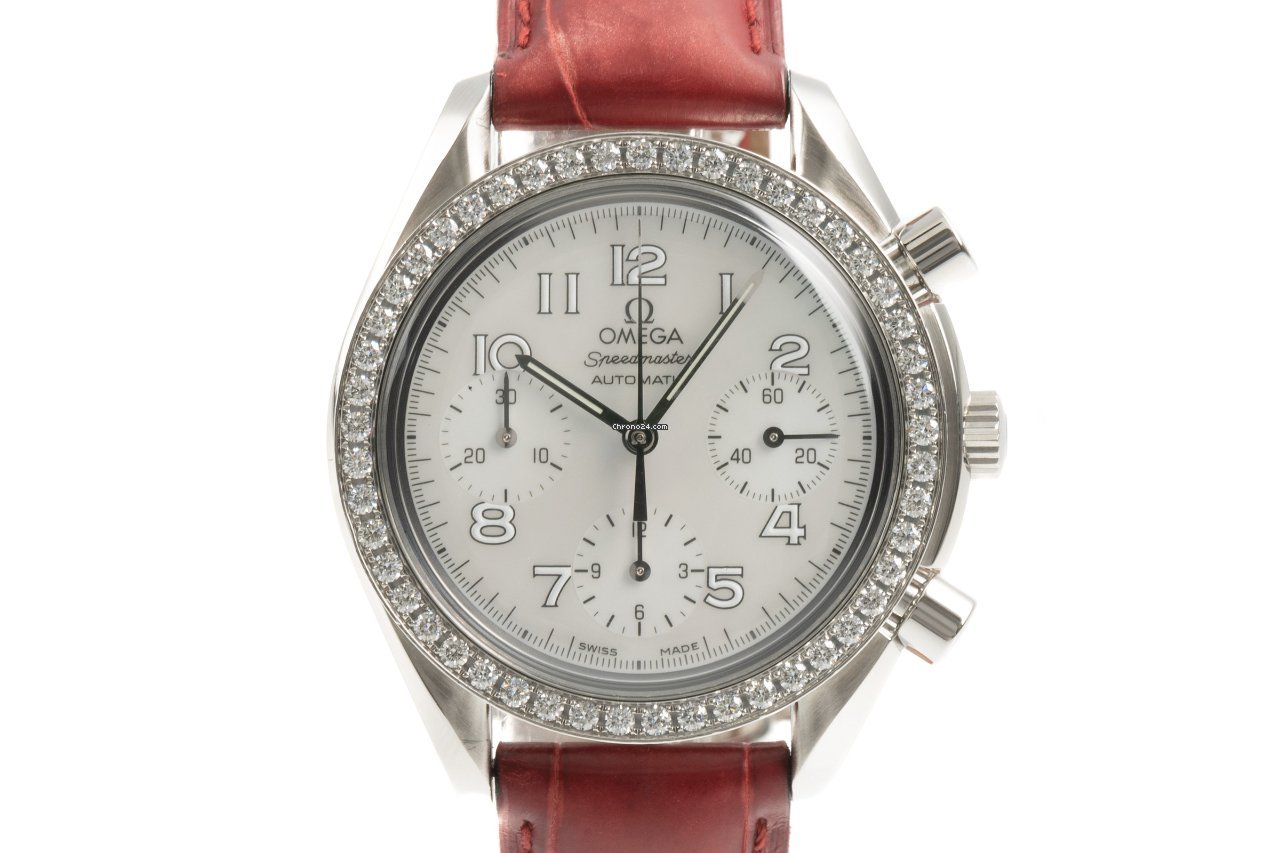 Omega Speedmaster Ladies Chronograph Womens watch Automatic Steel 275.0032