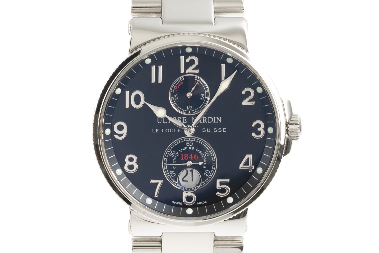Ulysse Nardin Maxi Marine Diver Mens watch Unisex Automatic Steel 263-33