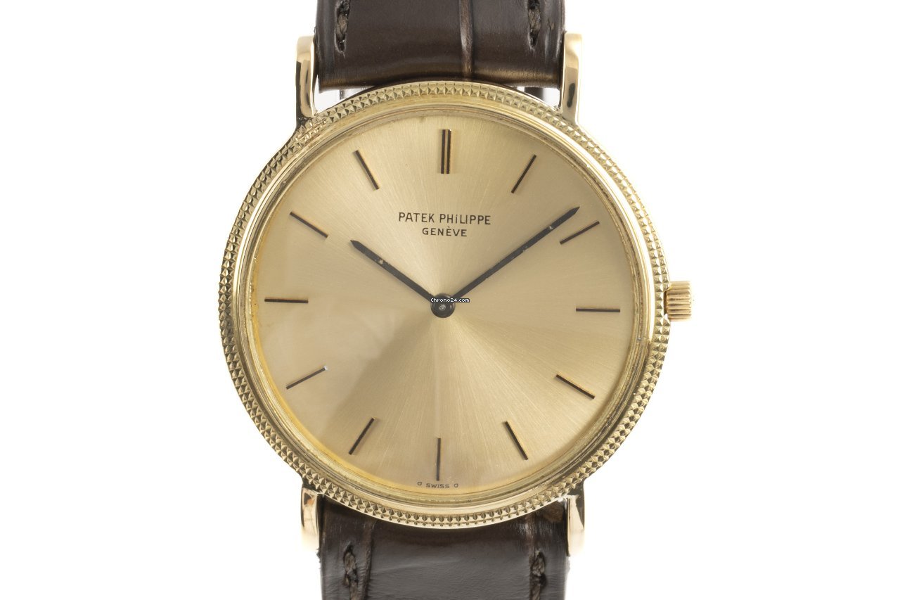 Patek Philippe Calatrava Mens watch Unisex Manual winding Yellow gold 3520