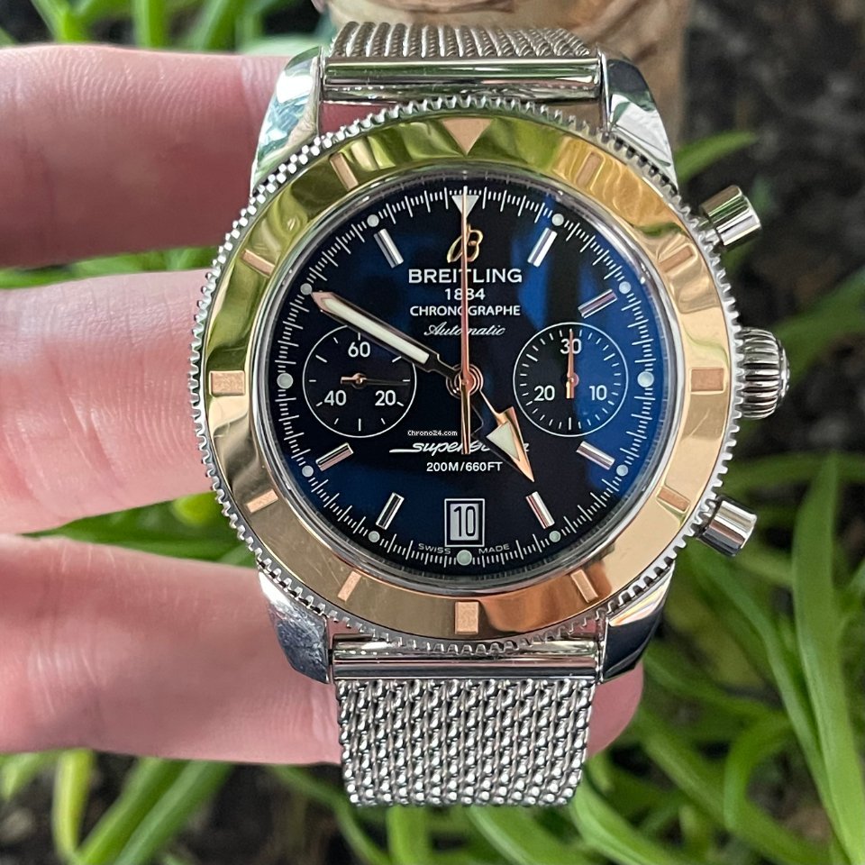 Breitling Superocean Heritage Chronograph Mens watch Unisex Automatic Steel U2337012 BB81