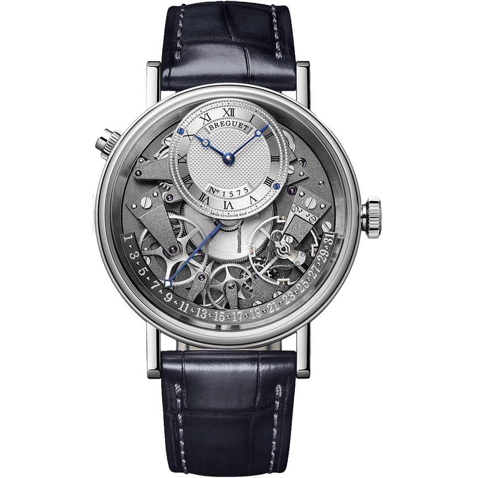 Breguet Tradition Mens watch Unisex Automatic White gold 7597BB G1 9WU