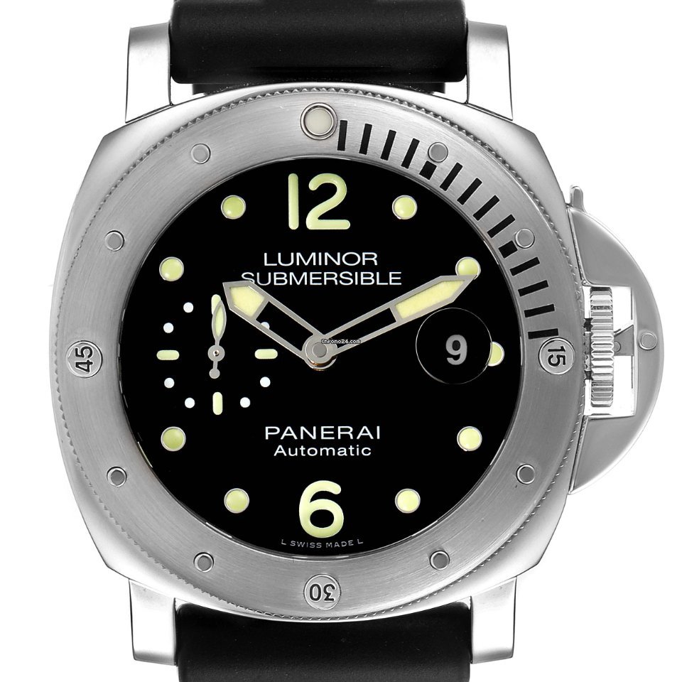 Panerai Luminor Submersible Mens watch Unisex Automatic Steel PAM01024