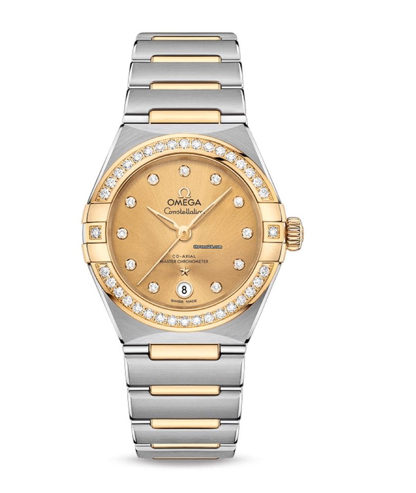 Omega Constellation Quartz Womens watch Automatic Gold Steel 131.25.29.20.58.001