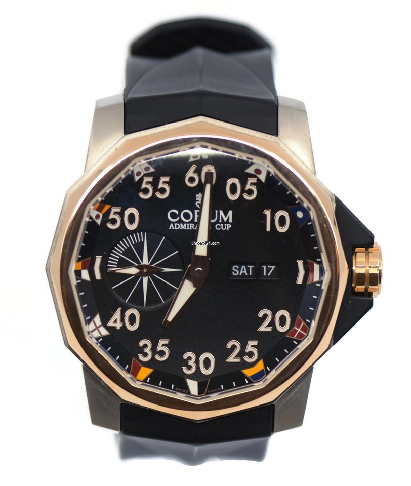 Corum Admirals Cup Competition 48 Mens watch Unisex Automatic Titanium 947.931.05