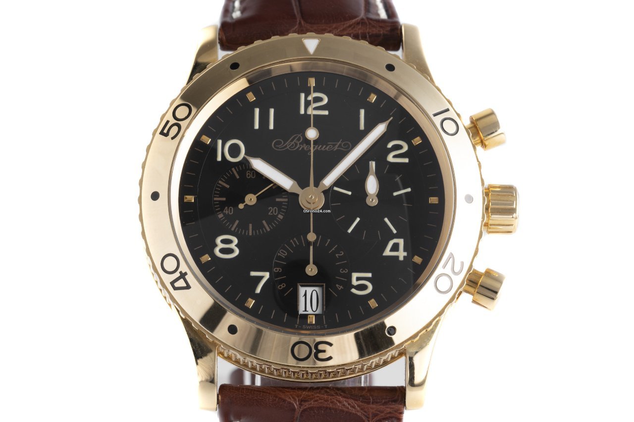 Breguet Type XX - XXI - XXII Mens watch Unisex Automatic Yellow gold 3820