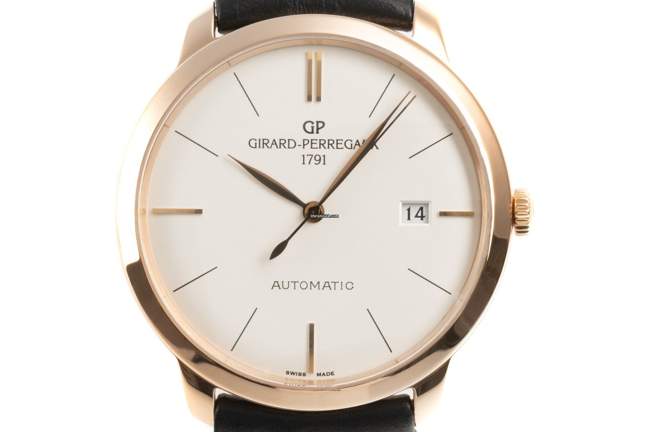 Girard Perregaux 1966 Mens watch Unisex Automatic Red gold 49555-52-132-BB60