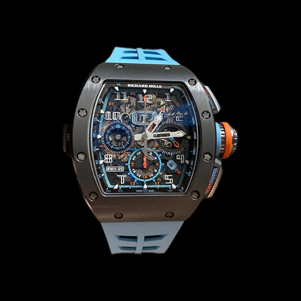Richard Mille RM 011 Mens watch Unisex Automatic Titanium RM011-05