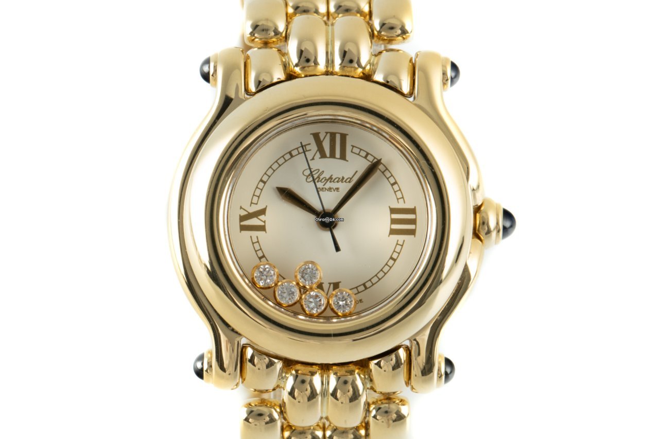 Chopard Happy Sport Womens watch Quartz Yellow gold 27 6150-23
