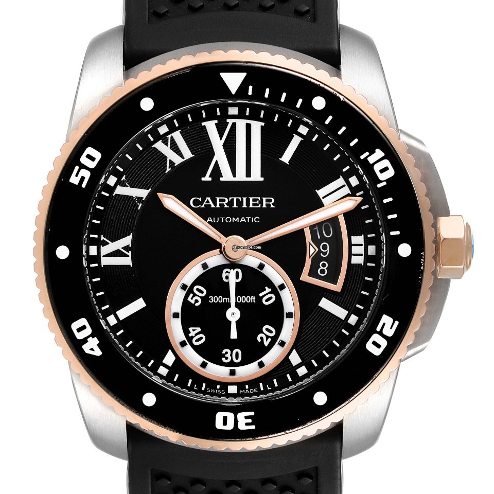 Cartier Calibre de Cartier Diver Mens watch Unisex Automatic Steel W7100055