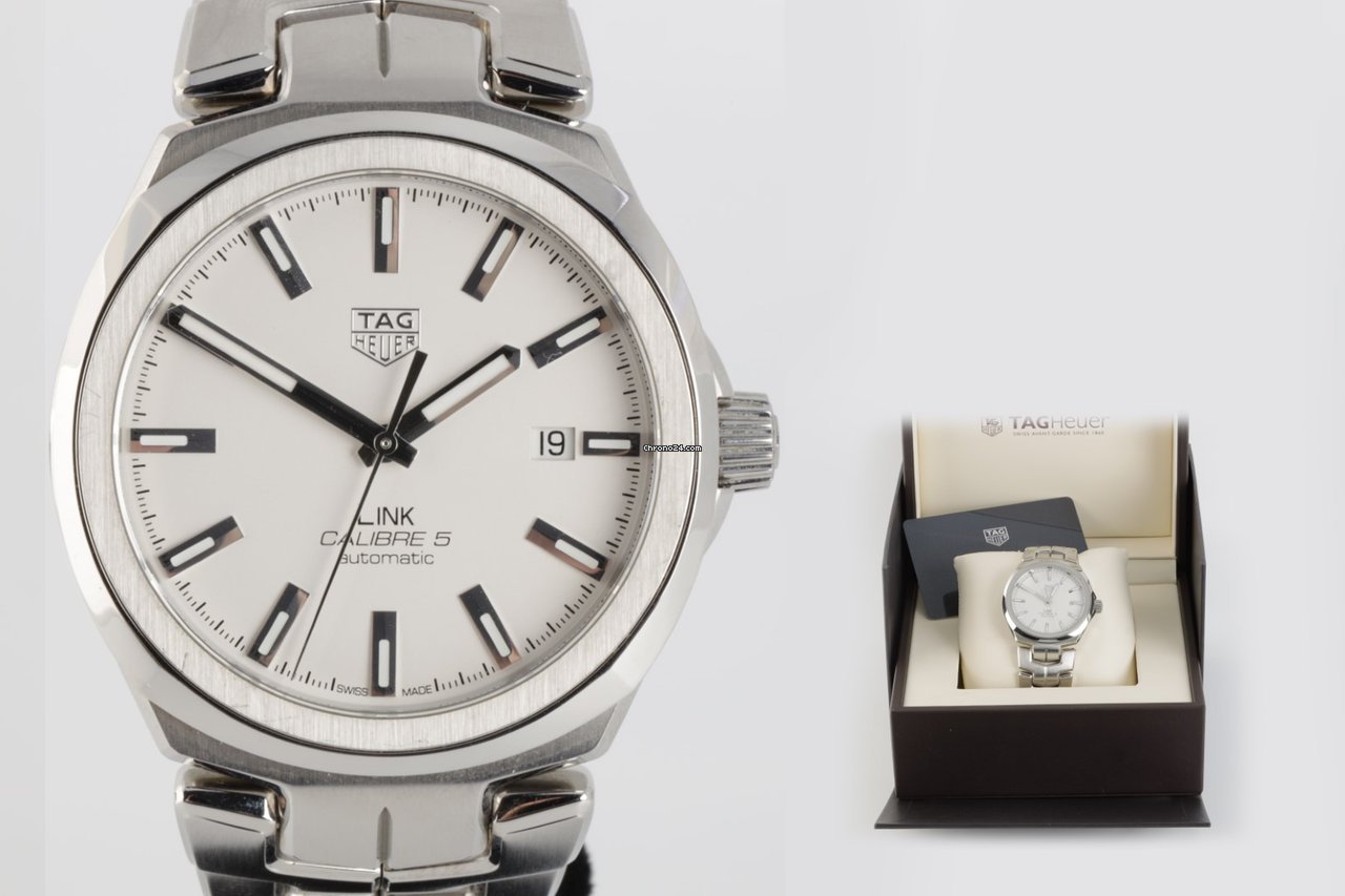 TAG Heuer Link Calibre 5 Mens watch Unisex Automatic Steel WBC2111.BA0603