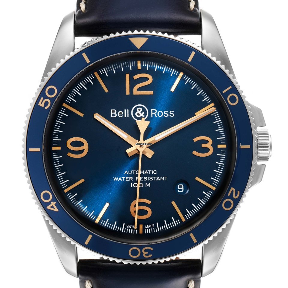Bell & Ross BR V2 Mens watch Unisex Automatic Steel BRV292-BU-G-ST SCA