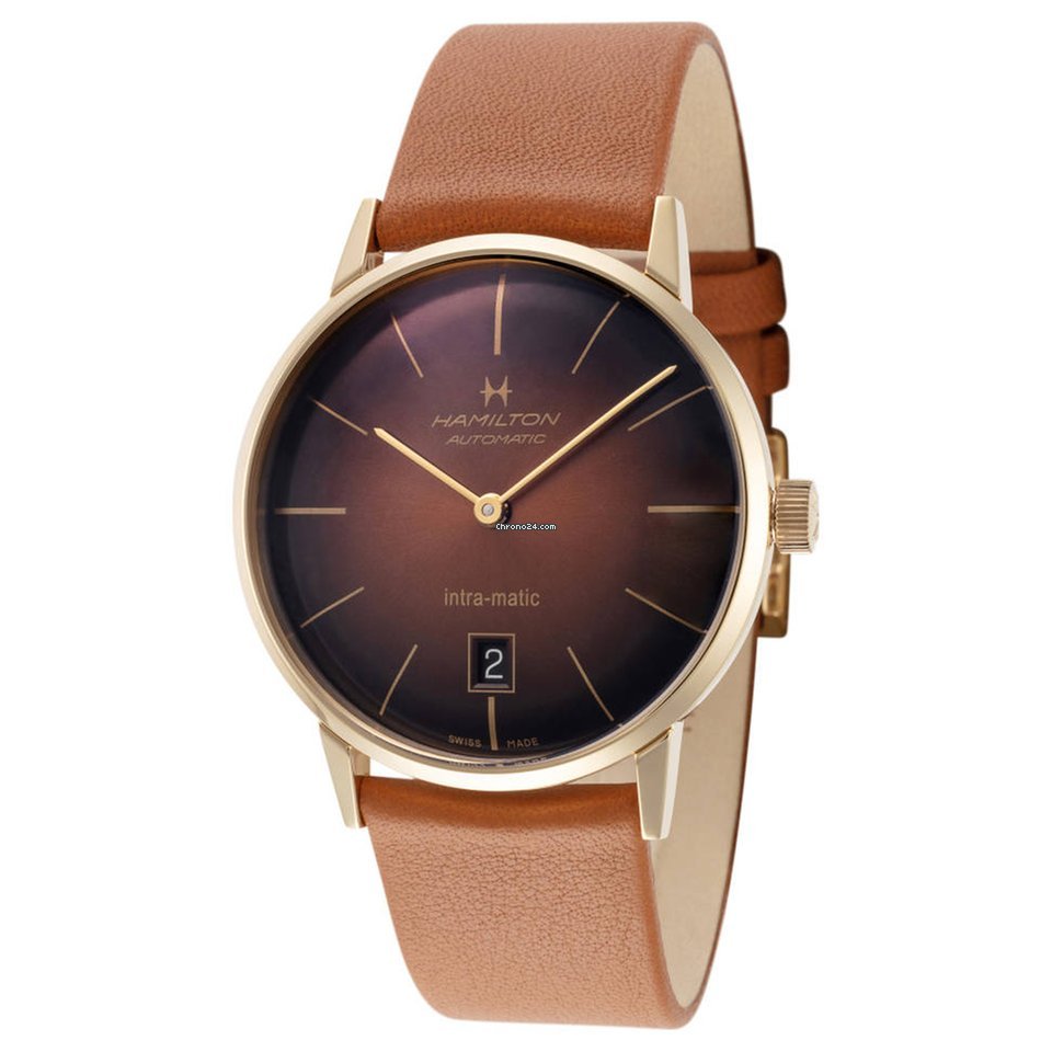 Hamilton Intra-Matic Mens watch Unisex Automatic Steel H38475501