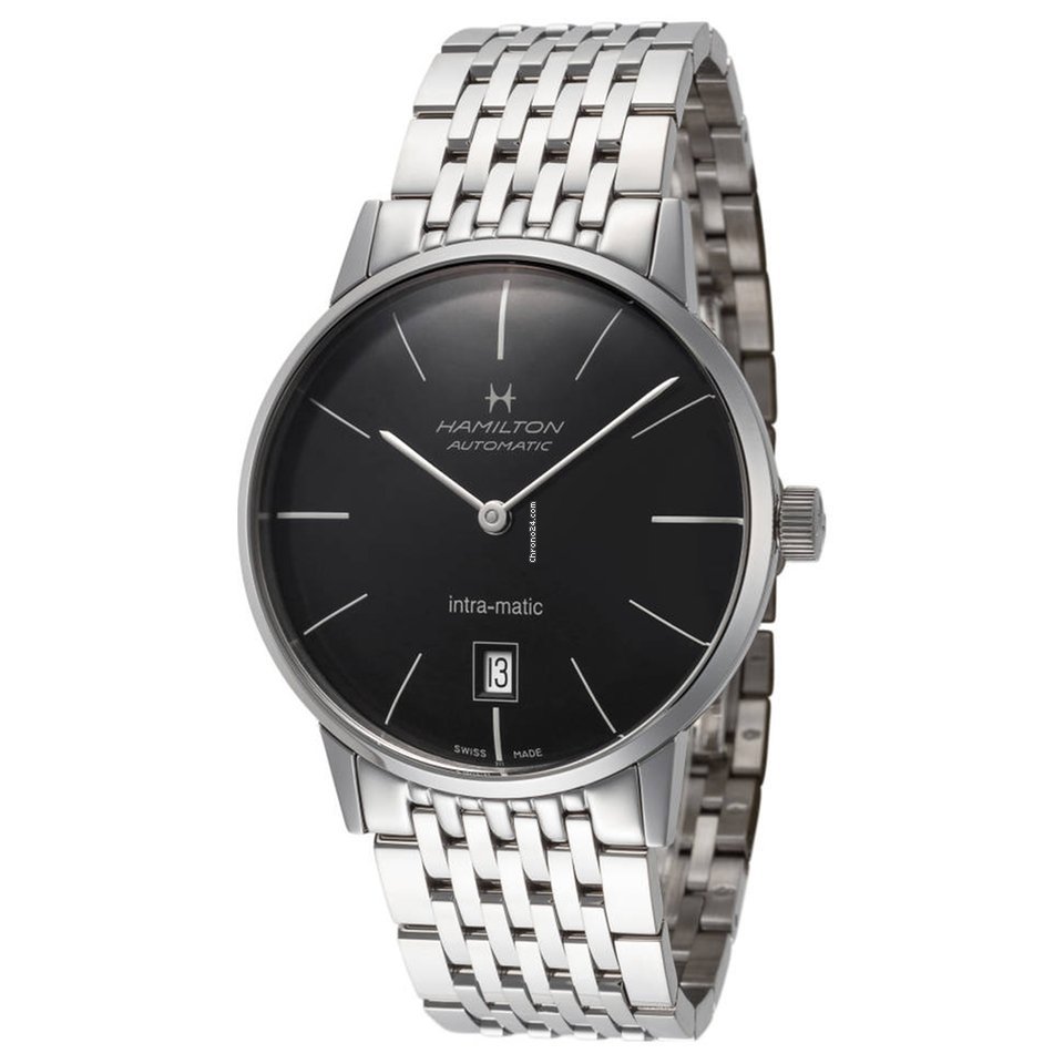Hamilton Intra-Matic Mens watch Unisex Automatic Steel H38455131