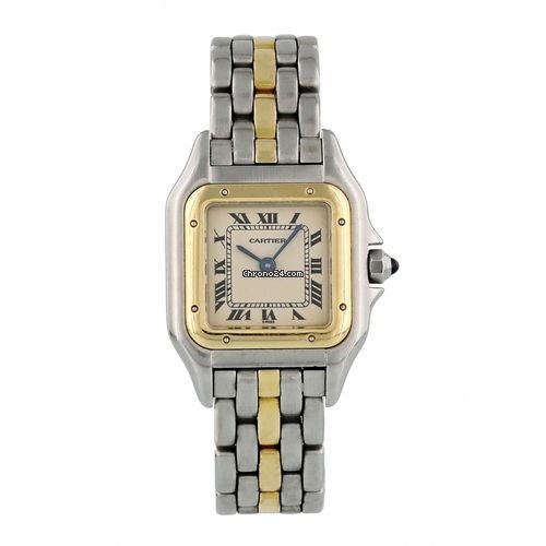 Cartier Panthere Womens watch Quartz Gold Steel 166921