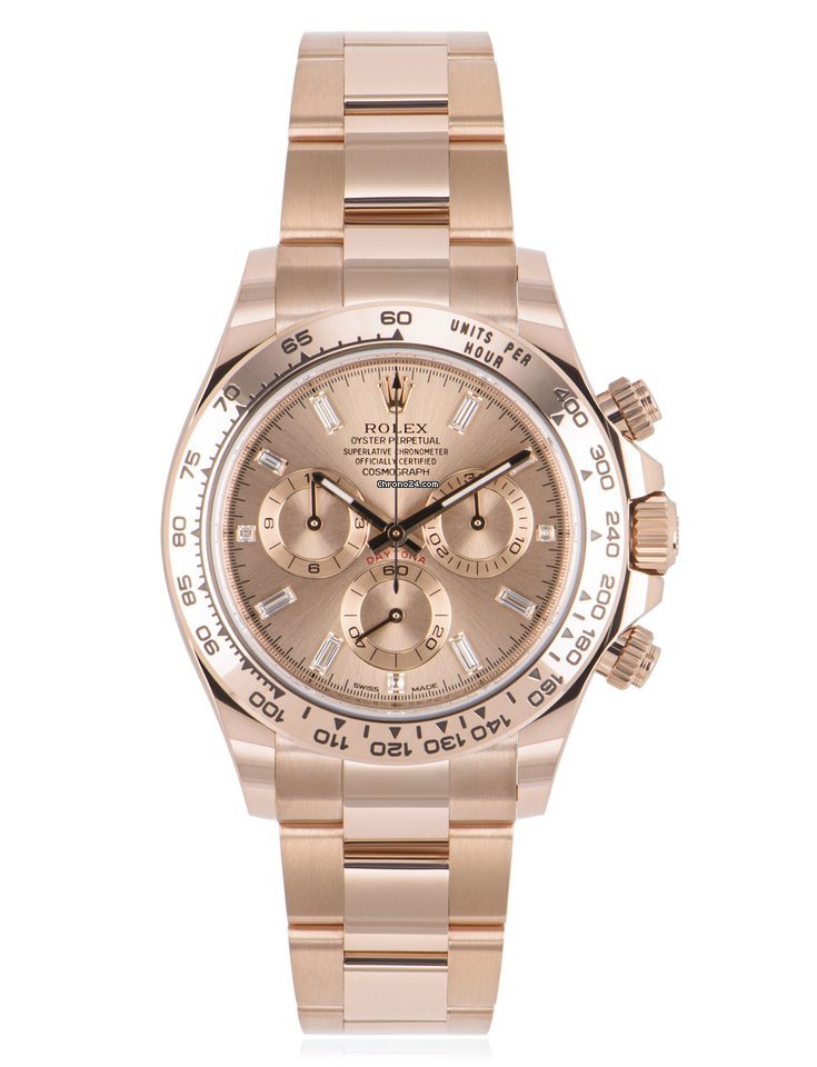 Rolex Daytona Mens watch Unisex Rose gold Automatic 116505
