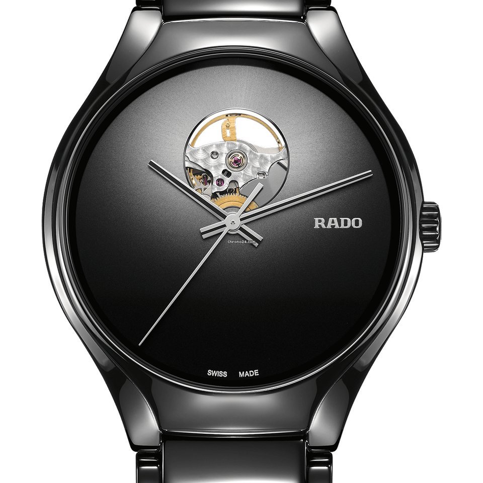 Rado True Mens watch Unisex Automatic Ceramic R27107152