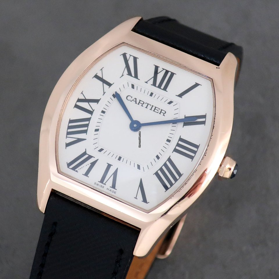 Cartier Tortue Mens watch Unisex Manual winding Rose gold WGTO0002