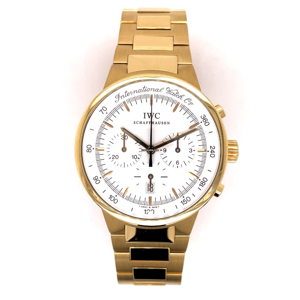 IWC GST Mens watch Unisex Quartz Yellow gold IW955701