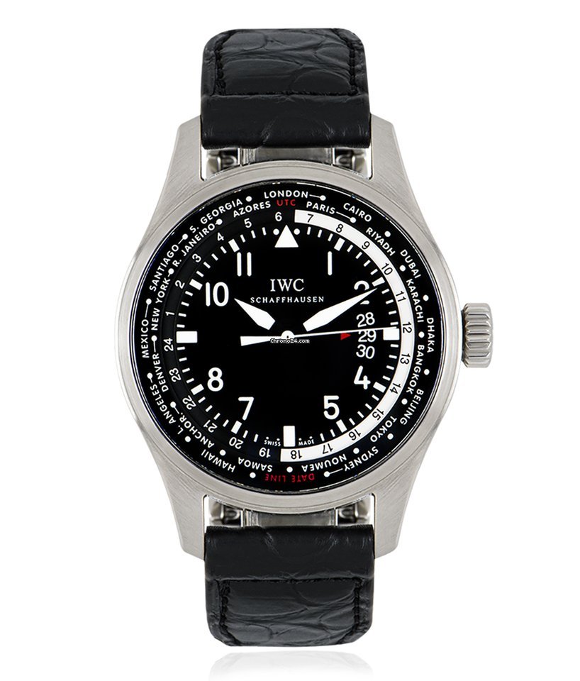 IWC Pilot Worldtimer Mens watch Unisex Automatic Steel IW326201