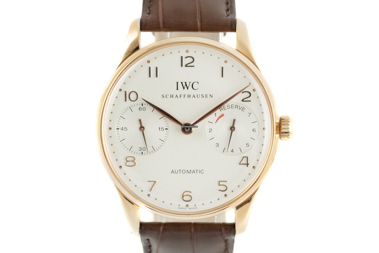 IWC Portuguese Automatic Mens watch Unisex Automatic Yellow gold 5000