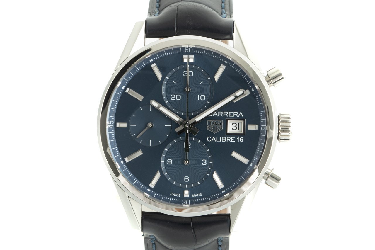 TAG Heuer Carrera Calibre 16 Mens watch Unisex Automatic Steel CBK2112