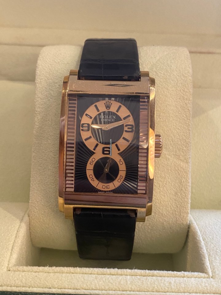 Rolex Cellini Prince Mens watch Unisex Rose gold Manual winding 5442 5