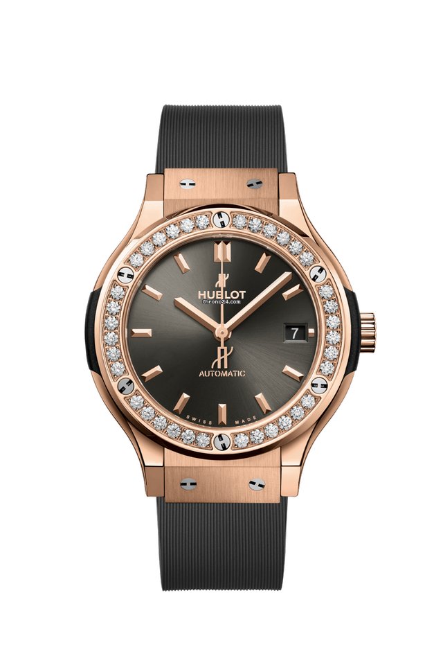 Hublot Classic Fusion Racing Grey Mens watch Unisex Automatic Rose gold 565.OX.7081.RX.1204