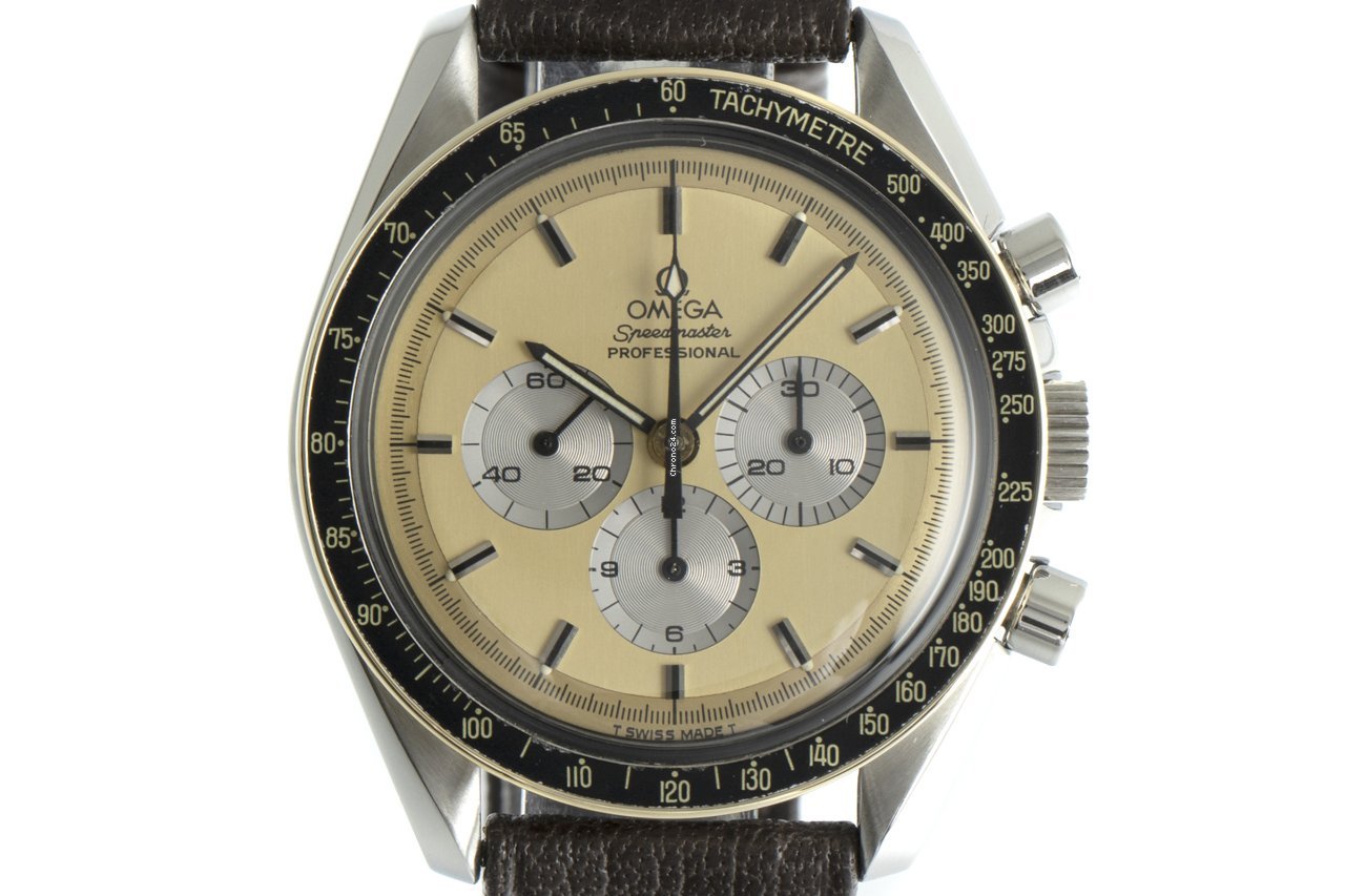 Omega Speedmaster Professional Moonwatch Mens watch Unisex Manual winding Gold Steel DD145.022