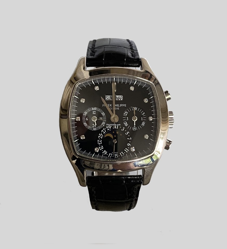 Patek Philippe Perpetual Calendar Chronograph Manual winding Platinum 5020