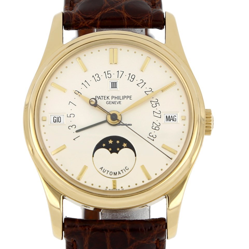 Patek Philippe Perpetual Calendar Mens watch Unisex Automatic Yellow gold 5050