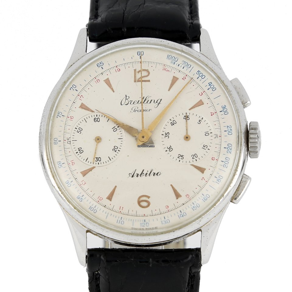 Breitling Mens watch Unisex Manual winding Steel 781