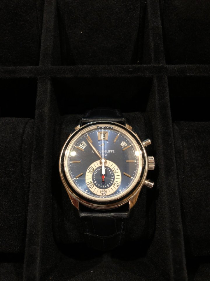 Patek Philippe Annual Calendar Chronograph Mens watch Unisex Automatic Platinum 5960P-015